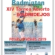 torneo abierto badminton