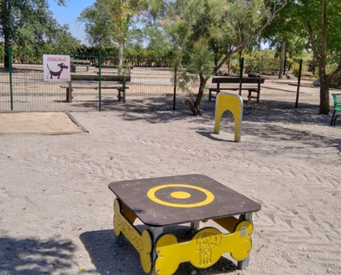 parque canino madridejos