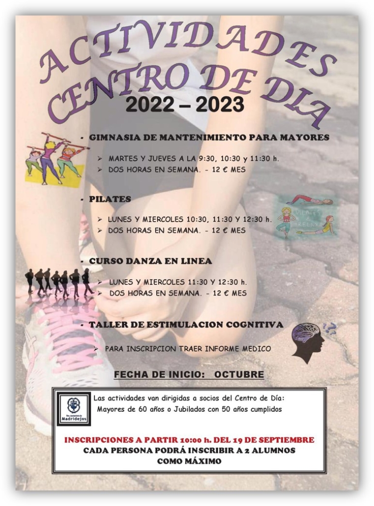 actividades centro dia 2022 2023