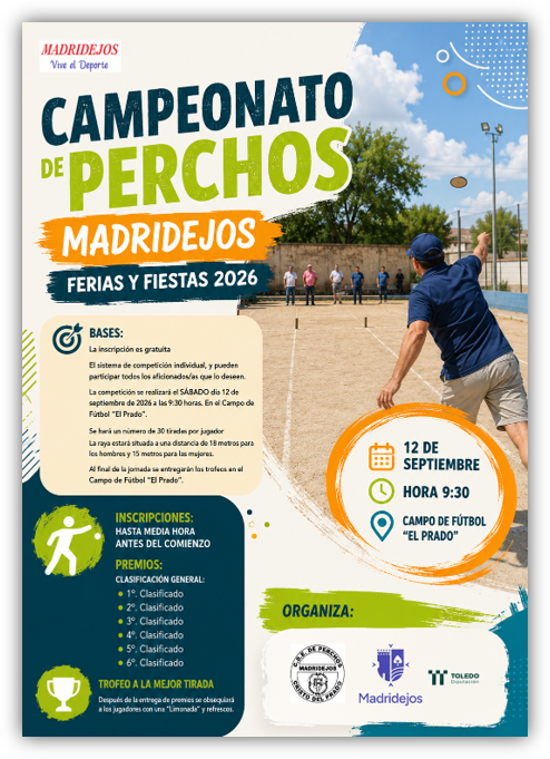 campeonato perchos feria y fiestas madridejos 2026