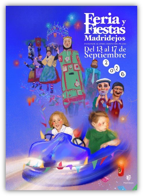 cartel anunciador feria y fiestas madridejos 2026