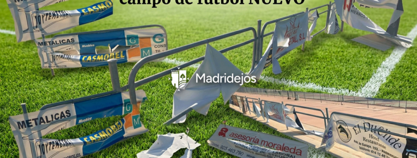 actos vandalicos campo de futbol nuevo