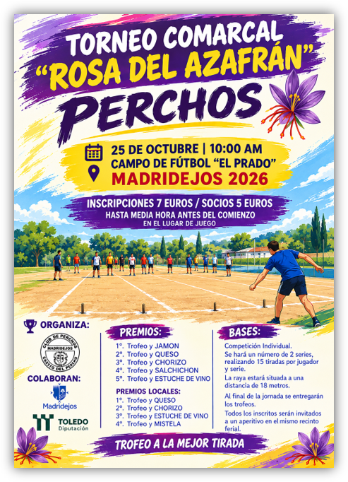 torneo perchos rosa del azafran