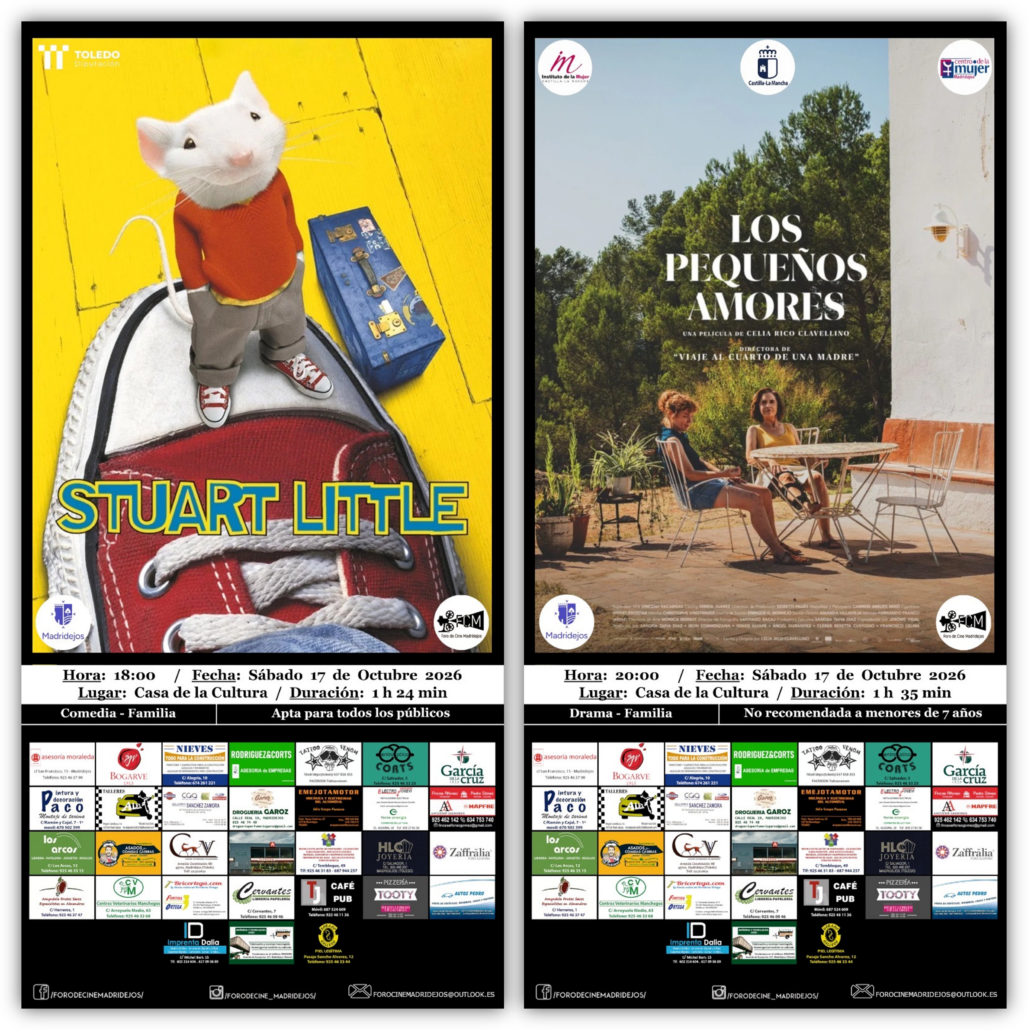cine en madridejos 17 octubre