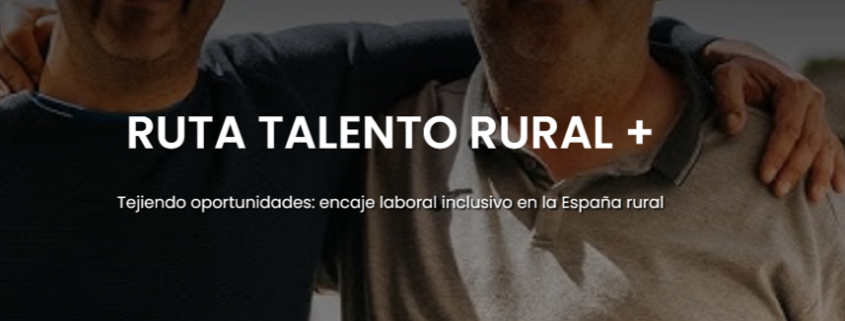 ruta talento rural +